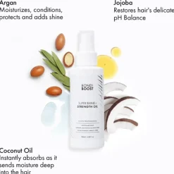 Öl & Serum Super Shine+ Strength Oil von BondiBoost