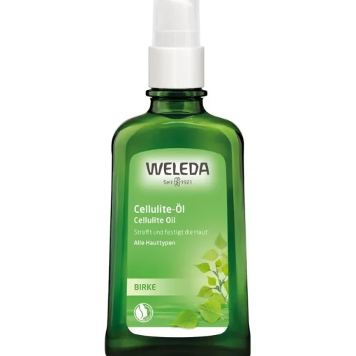 Öle Birke Cellulite-Öl Glättet, strafft und verbessert das Hautbild bei regelmäßiger Massage von Weleda