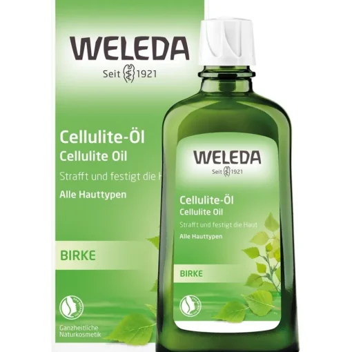 Öle Birke Cellulite-Öl Glättet, strafft und verbessert das Hautbild bei regelmäßiger Massage von Weleda