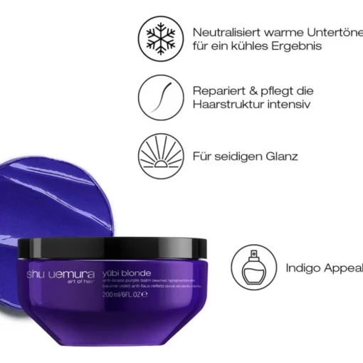 yubi blonde Anti-Gelbstich Purple Treatment von Shu Uemura