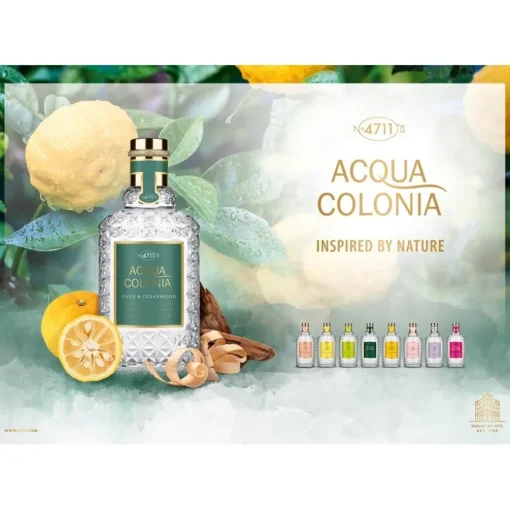 Yuzu & Cedarwood Aroma Shower Gel von 4711 Acqua Colonia
