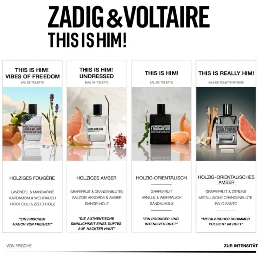 Zadig & Voltaire This Is Him! Undressed Eau de Toilette Spray
