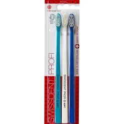 Zahnbürsten Profi Whitening Trio Soft von Swissdent